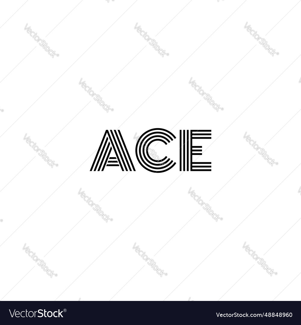 Flat logo design business and branding Royalty Free Vector