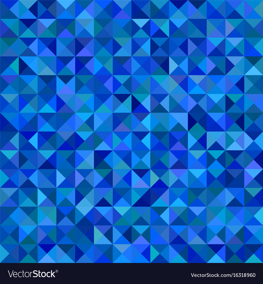 Geometric triangle tiled mosaic pattern