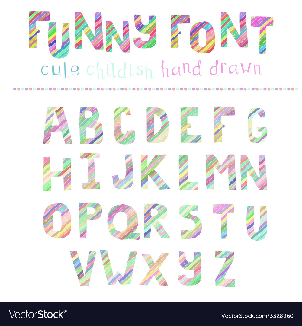Hand Drawn Alphabet Set