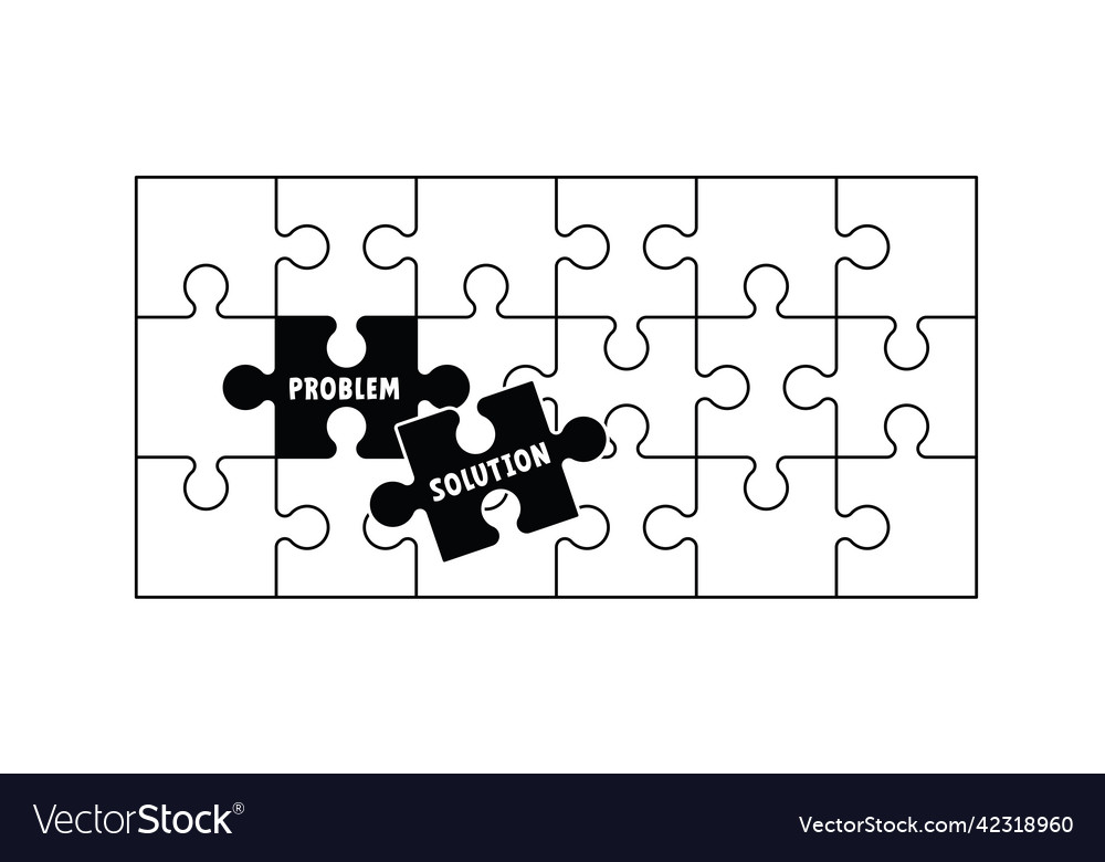Jigsaw Puzzle Connection Pattern