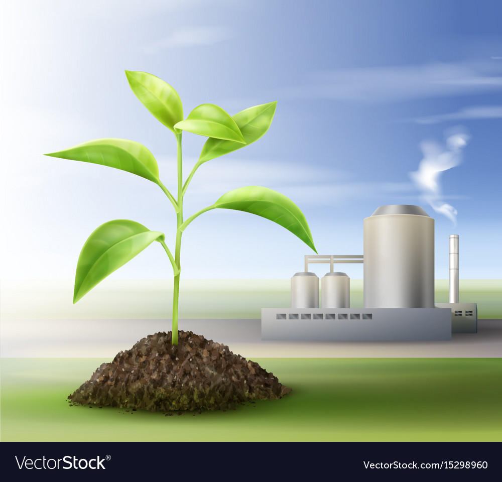 Processing natural resources Royalty Free Vector Image