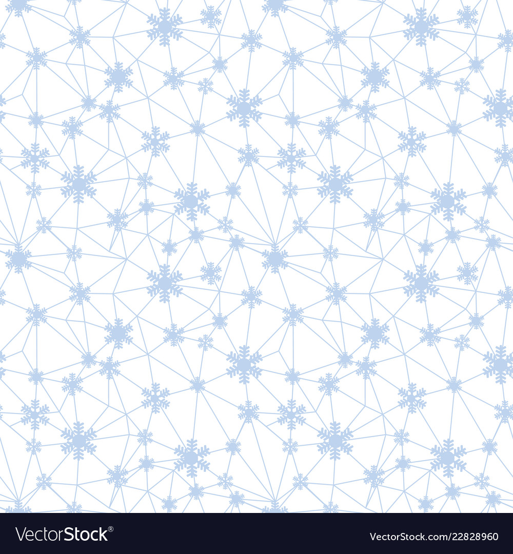 Winter Snowflake Pattern