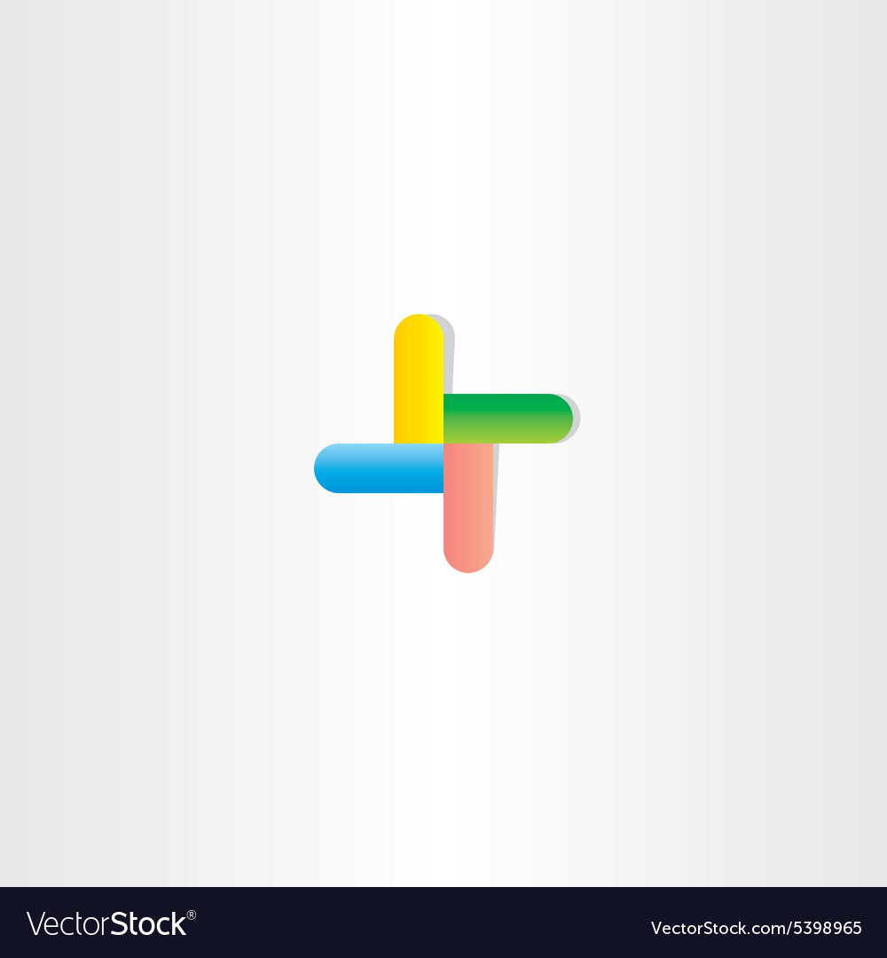 Abstract business colorful square point logo