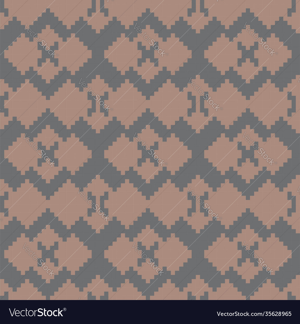 Brown argyle seamless pattern background