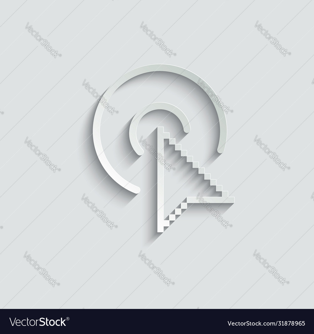 Click icon cursor symbol mouse