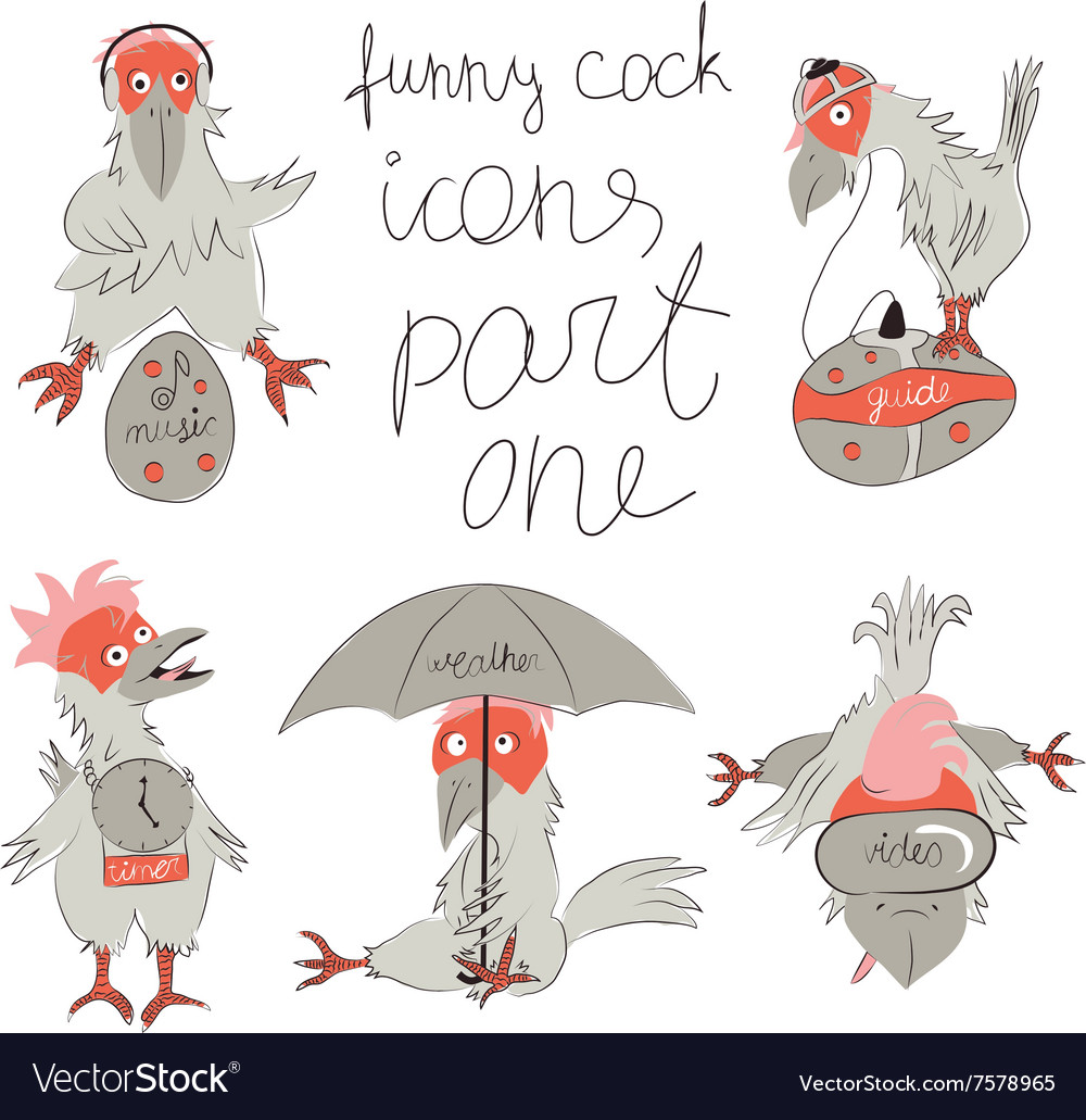 Cock icons part one