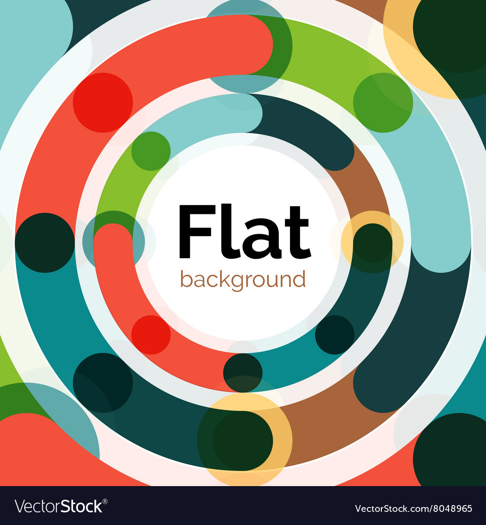 Dynamic Circle & Swirl Abstract Background