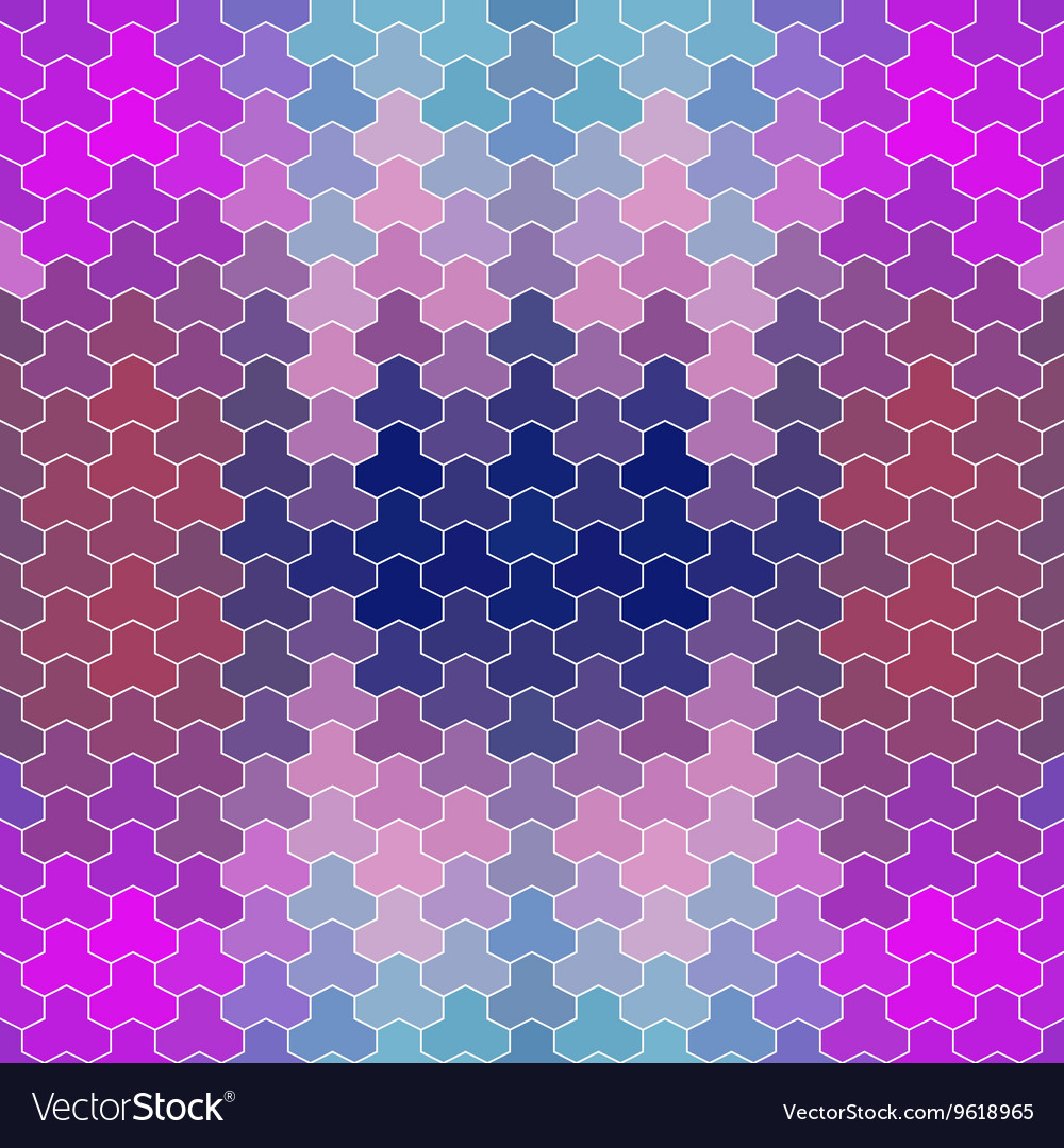 Geometric pattern with shapes