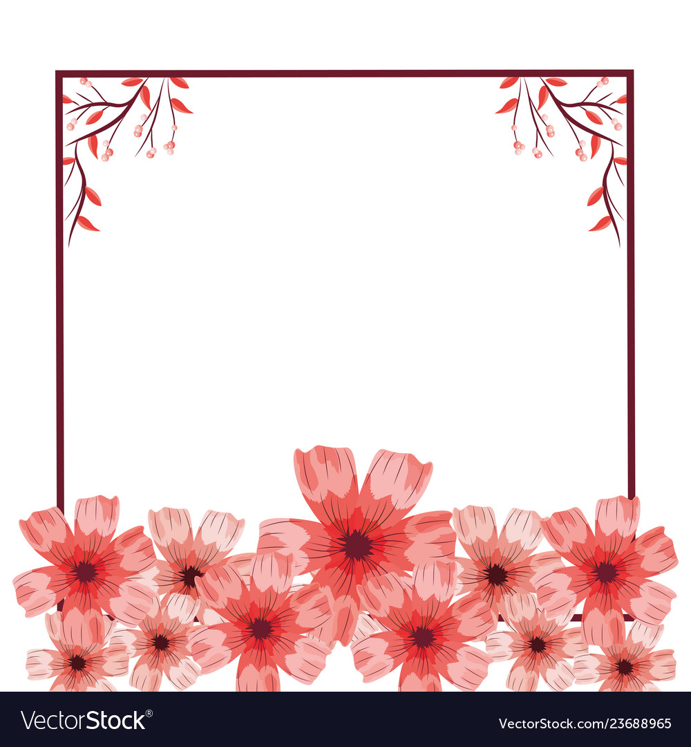 Roses arrangement frame Royalty Free Vector Image