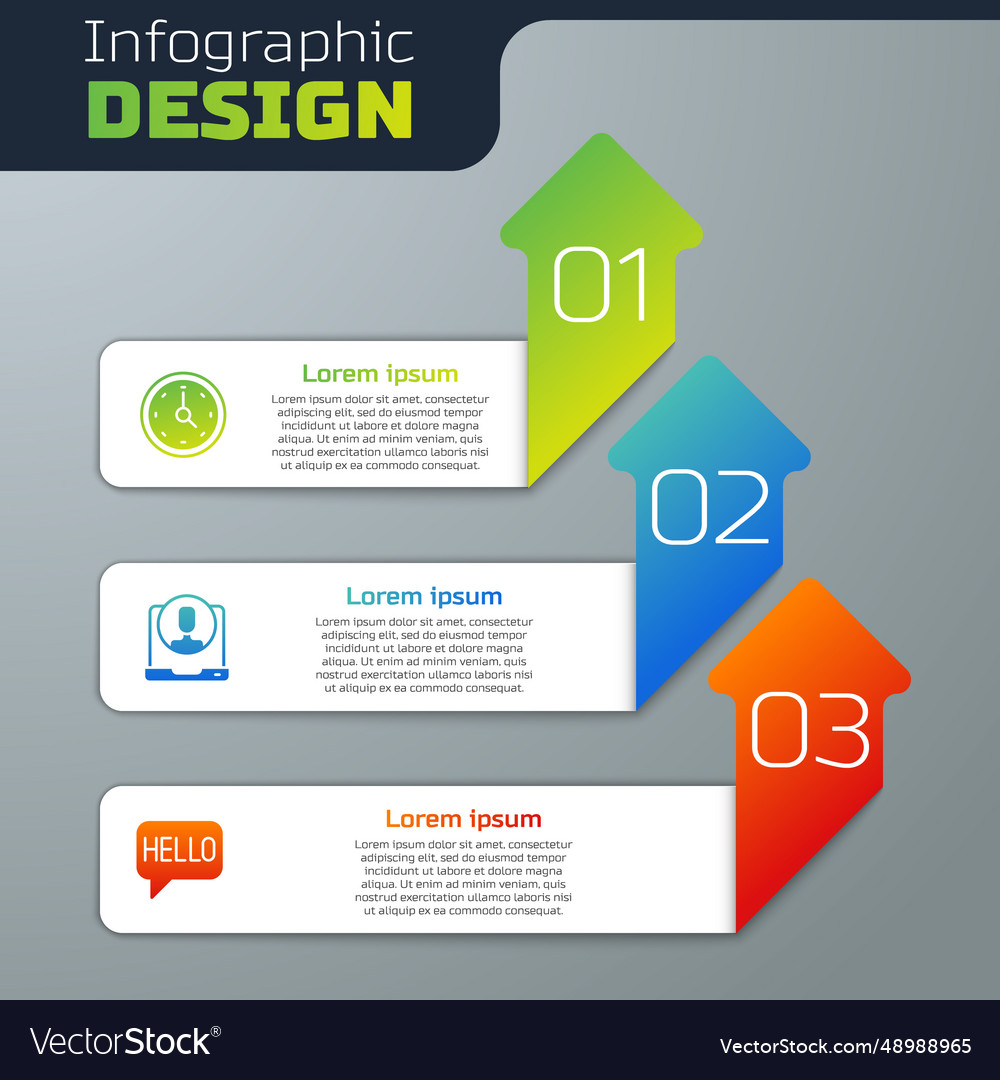 Set clock telephone 24 hours support and hello vector image Set clock telephone 24 hours support and hello