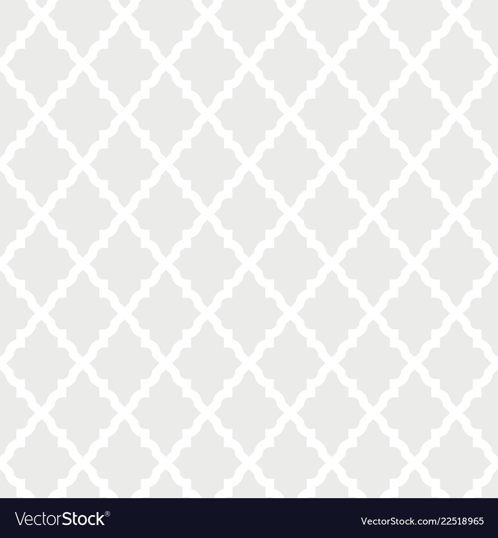 White seamless pattern background with abstract Vector Image White seamless pattern background with abstract