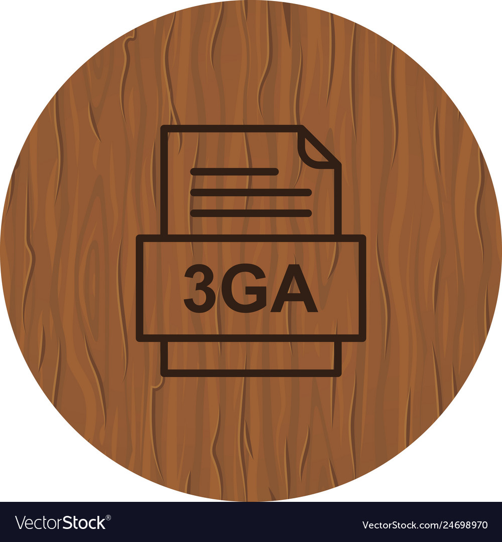 3ga file document icon