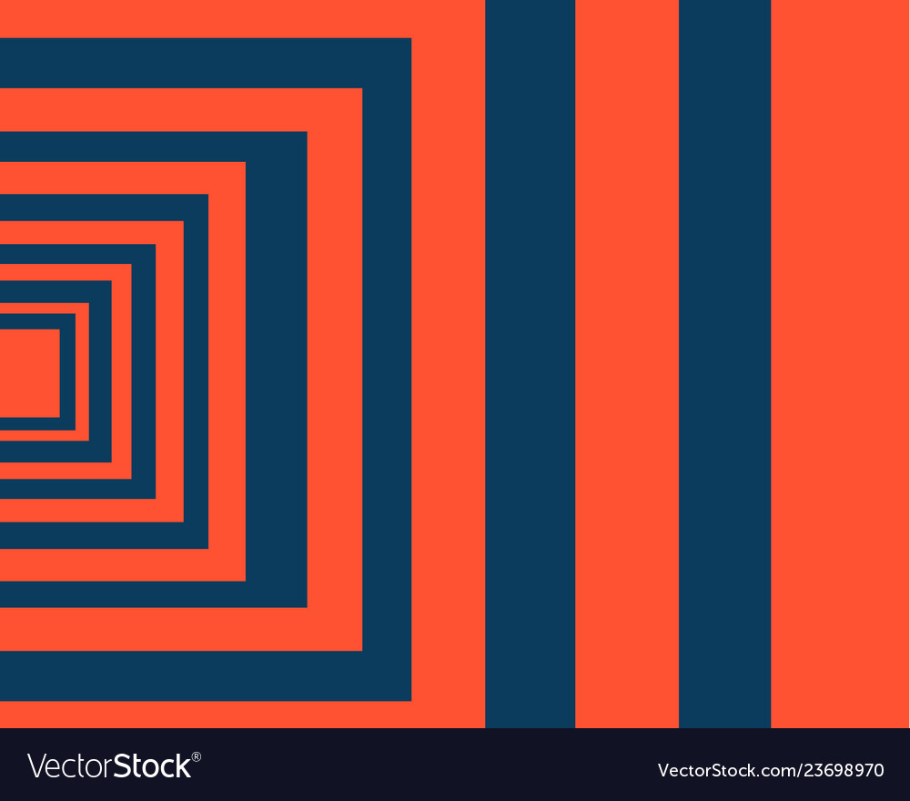 Bright rectangular abstract background projection