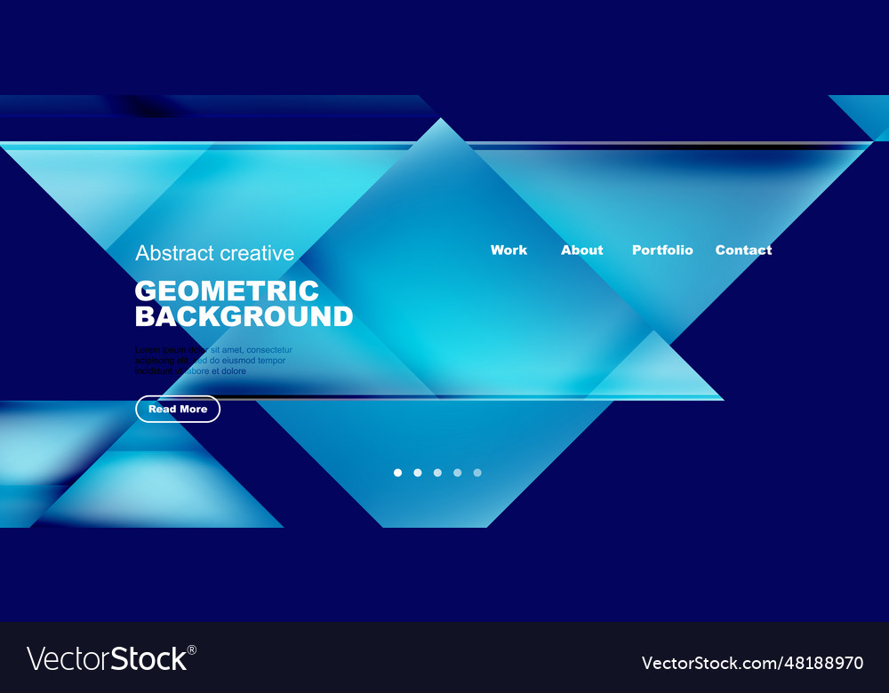 Dynamic triangle design with fluid gradient colors Vector Image Dynamic triangle design with fluid gradient colors