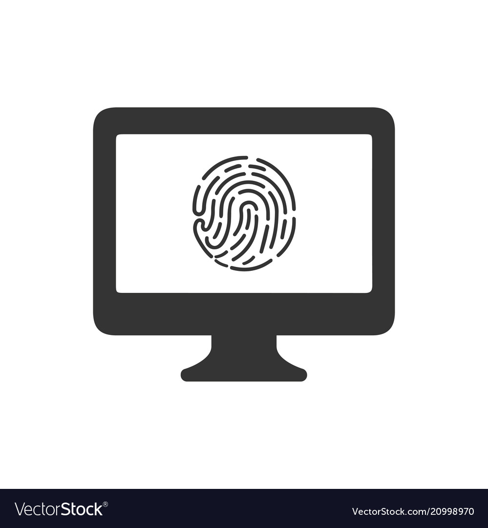 Fingerprint protection icon