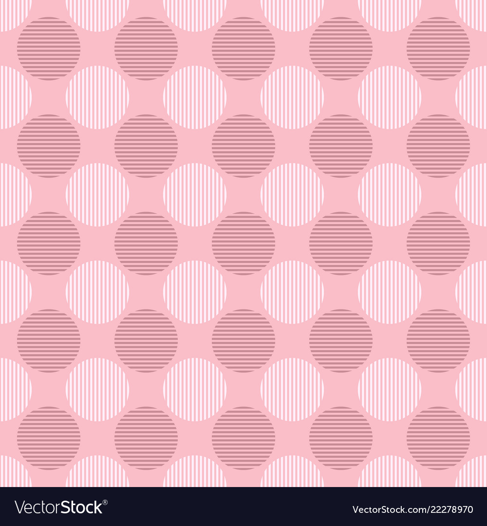 Geometrical repeating pattern - circle background vector image Geometrical repeating pattern - circle background