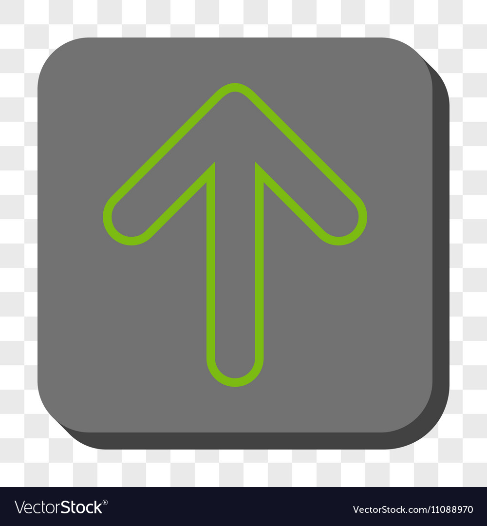 Rounded arrow up square button