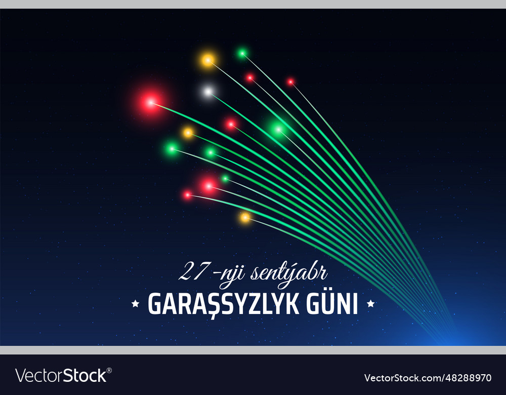 September 27 turkmenistan independence day vector image September 27 turkmenistan independence day