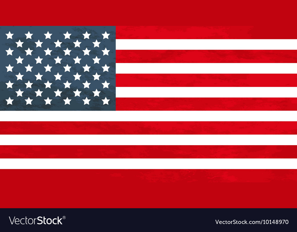 USA Flag Grunge Texture