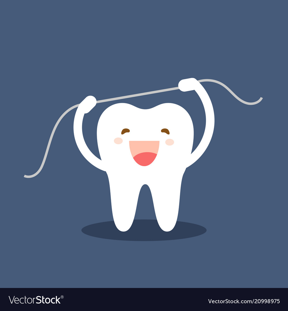Süße Happy Tooth Brushing Icon
