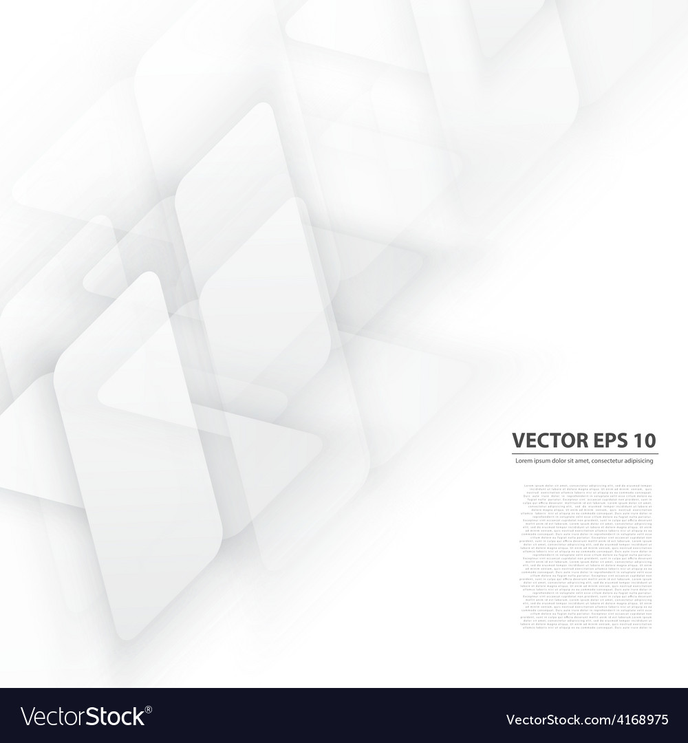 Design with triangles on the grey