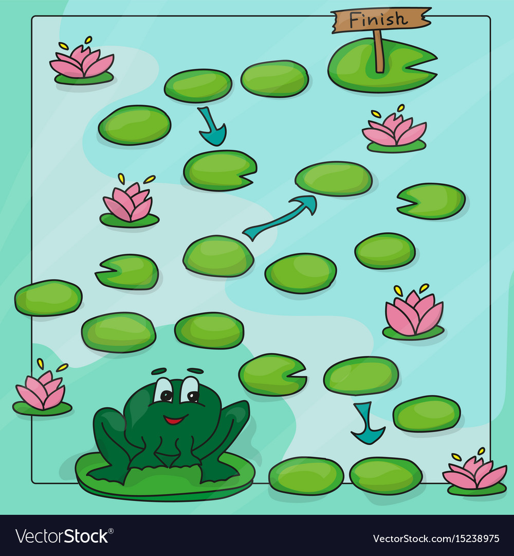 Frog Game Template - Field Background