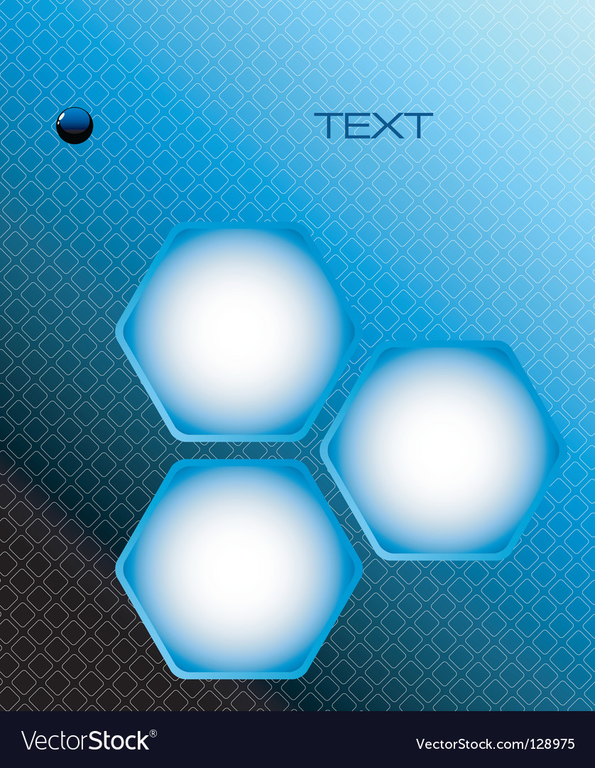 Modern Tech Hexagon Background