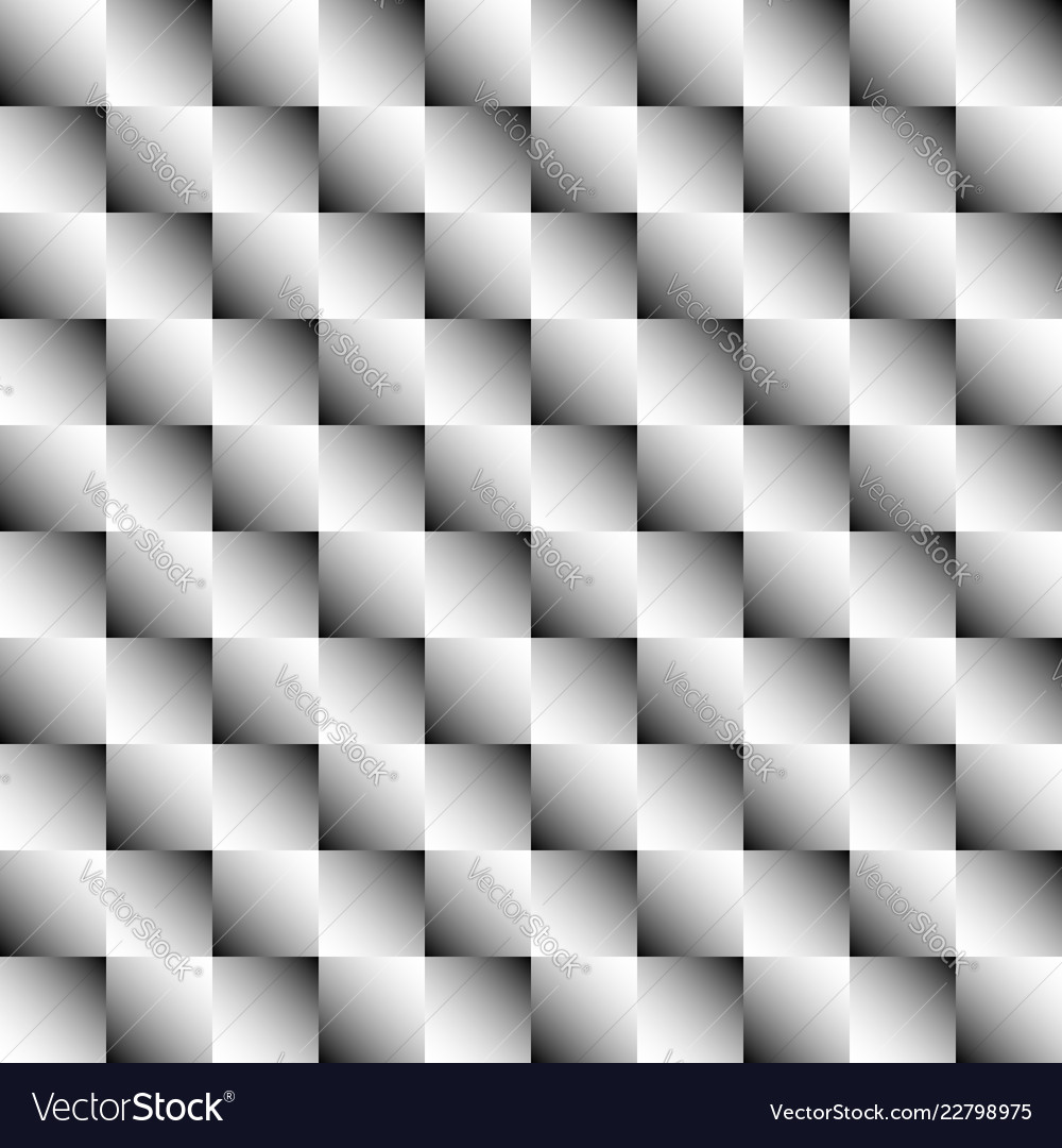 Series of abstract seamless patterns with squares vector image Series of abstract seamless patterns with squares