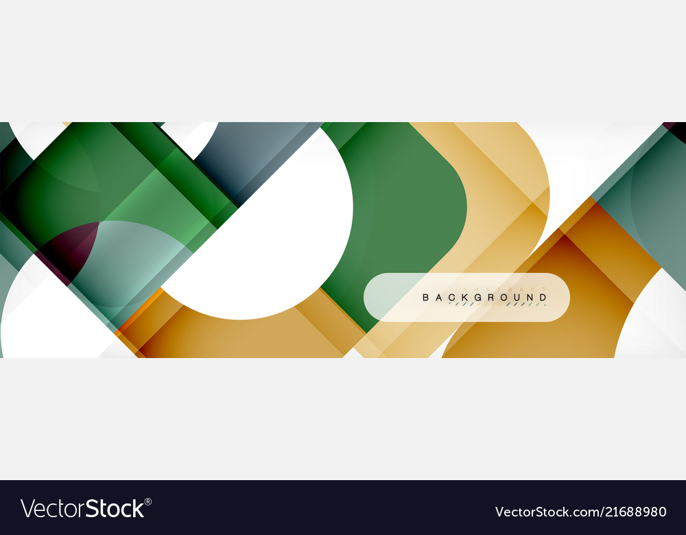 Geometric Abstract Color Blocks