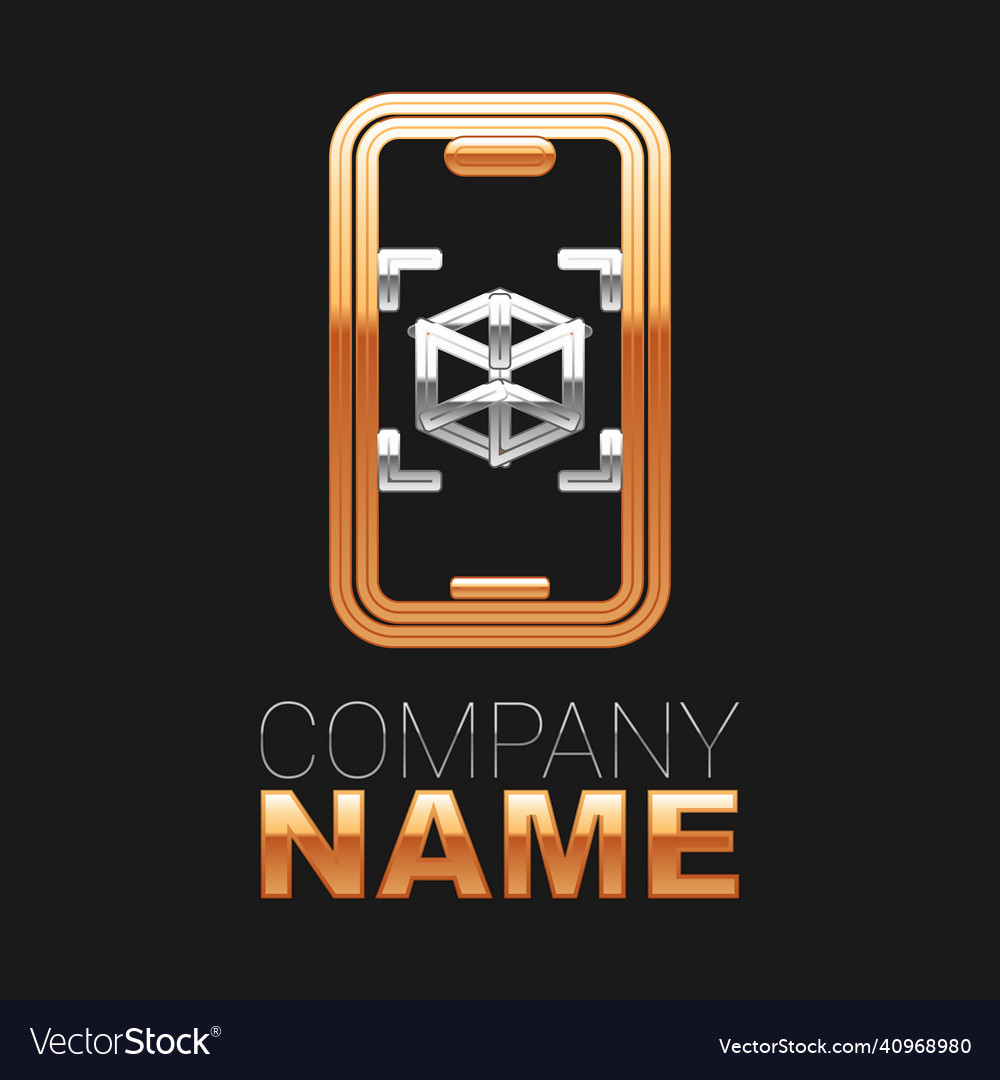 Line 3d modeling icon isolated on black background Vector Image Line 3d modeling icon isolated on black background