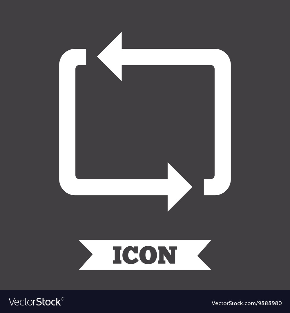 Repeat icon loop symbol refresh sign