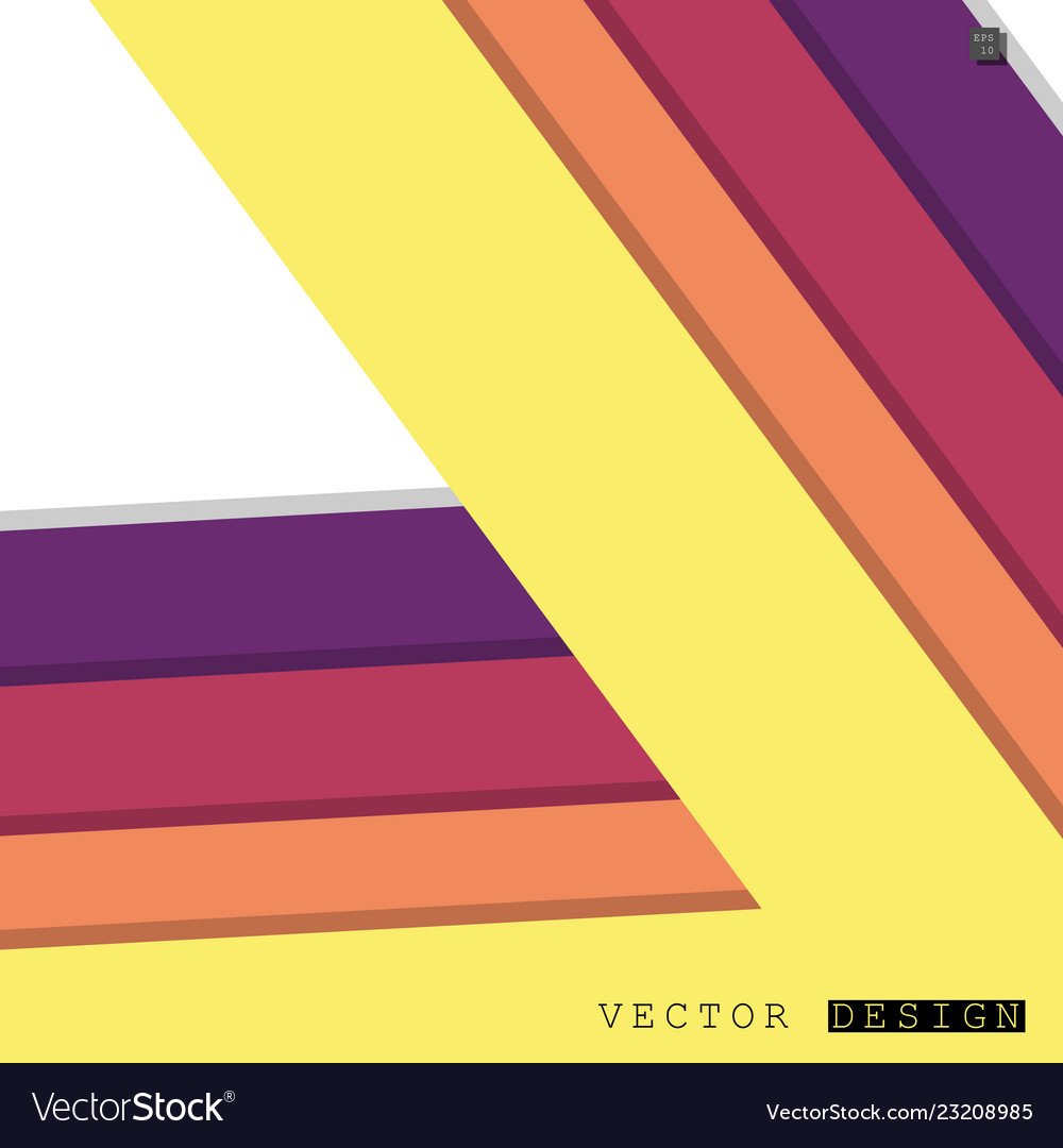 Abstract design with a background of colorful Vector Image Abstract design with a background of colorful