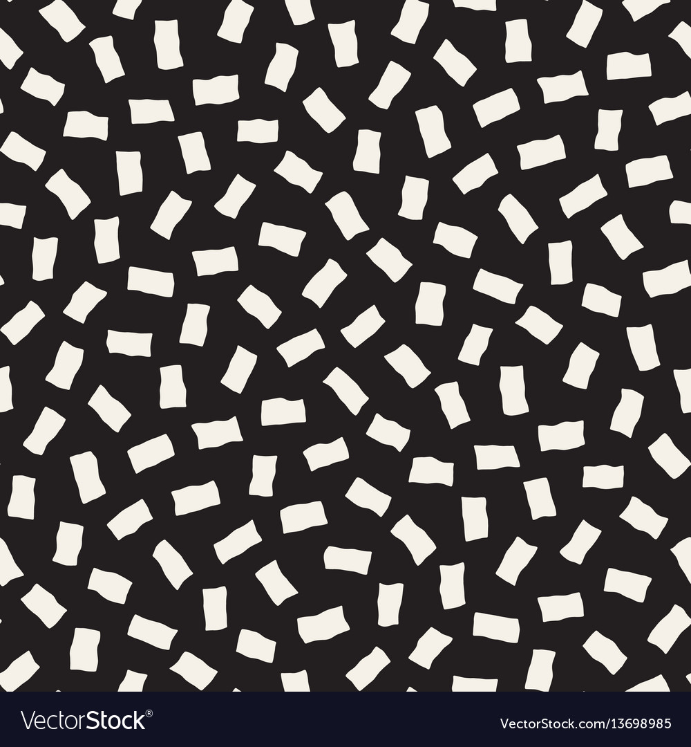 Abstract Scattered Shapes Pattern