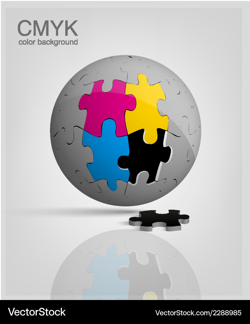 CMYK Royalty Free Vector Image - VectorStock