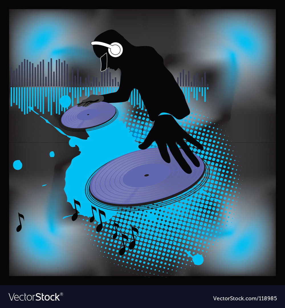 Dj Royalty Free Vector Image - VectorStock