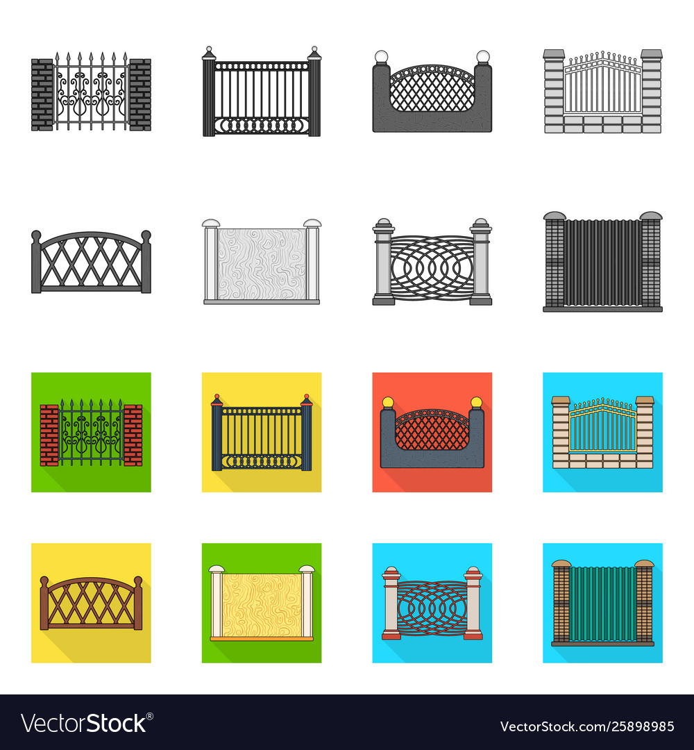 Isolated object gate and fence sign set