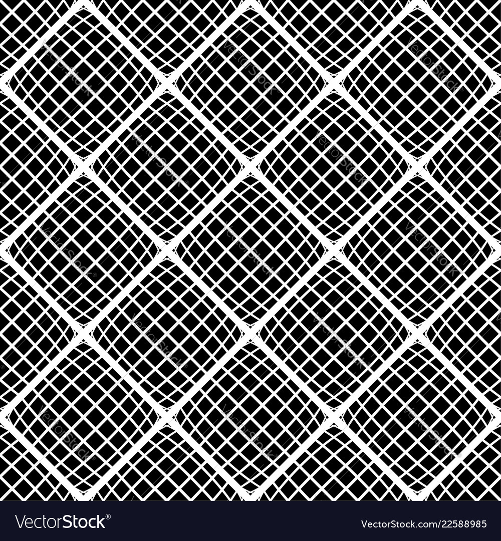Mosaic background with distorted tiles of squares