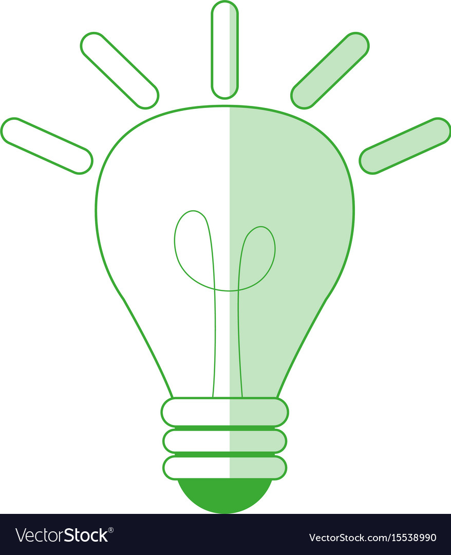 Regular lightbulb icon image