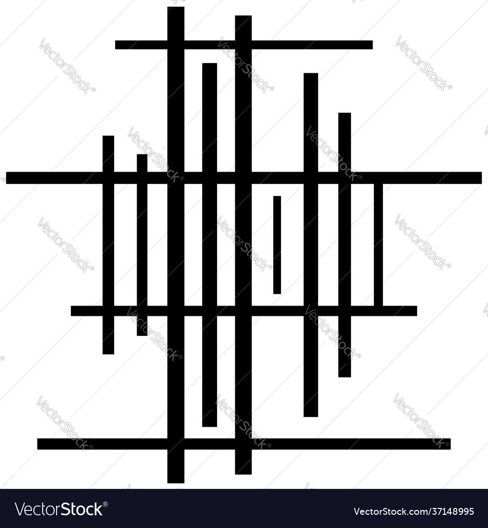 Abstract grid mesh lattice grating geometric vector image Abstract grid mesh lattice grating geometric