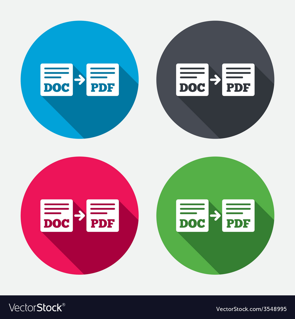 Export doc to pdf icon file document symbol