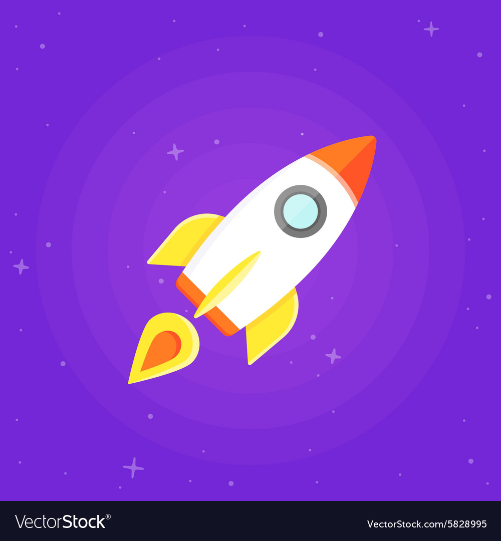 Rocket Royalty Free Vector Image - VectorStock