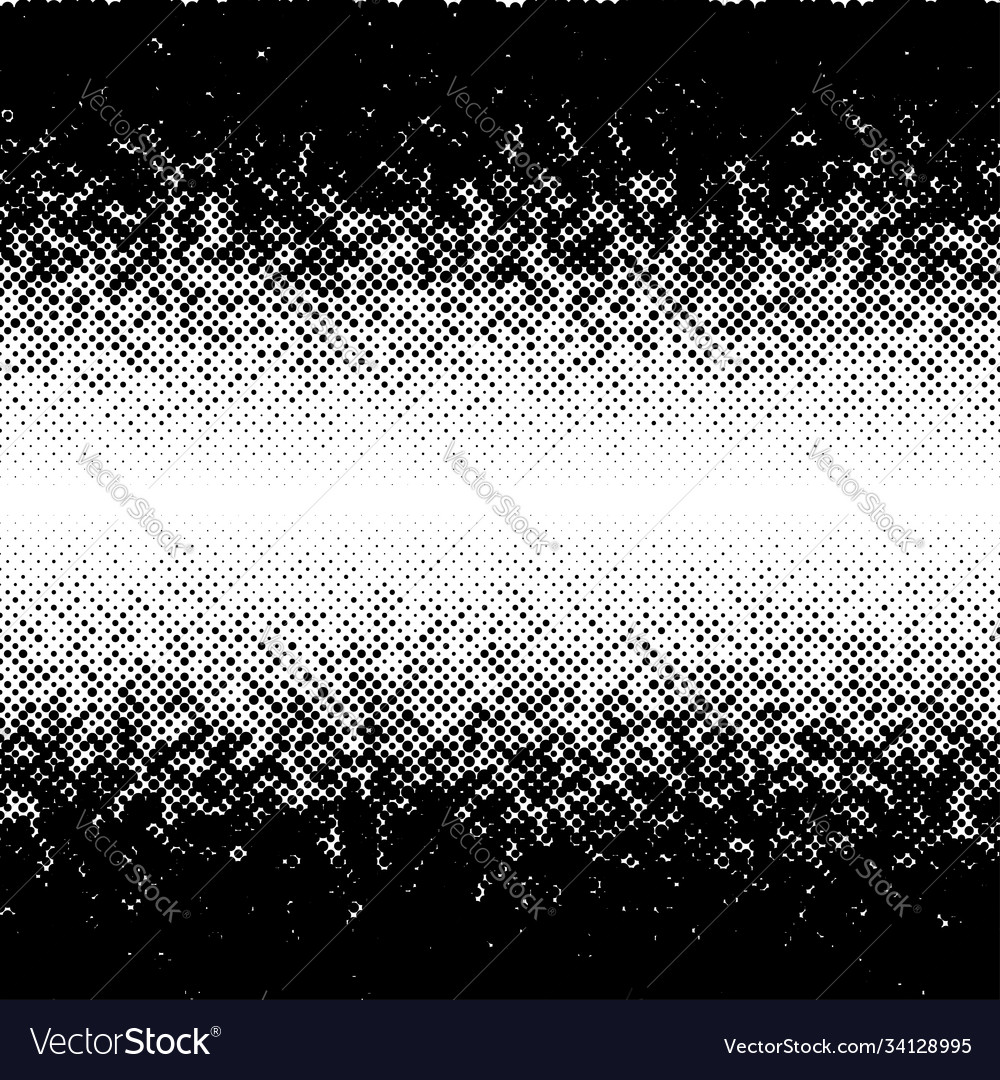 Halftone random circles dots specks vector image Halftone random circles dots specks