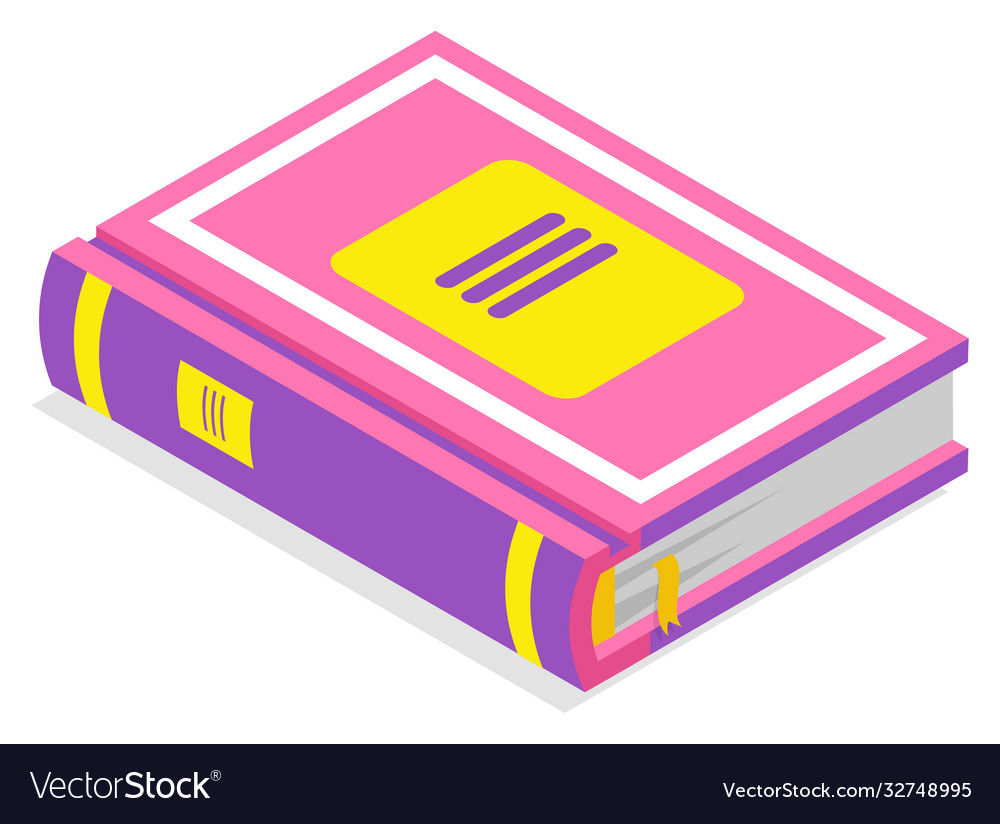 School supplies book sign literature