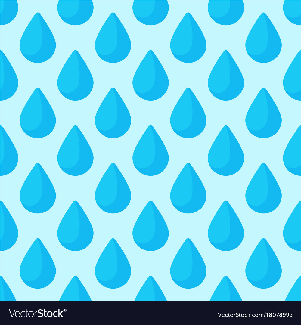 Seamless colorful drops pattern background
