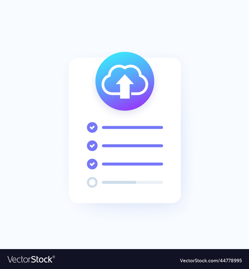 Upload to a cloud form design