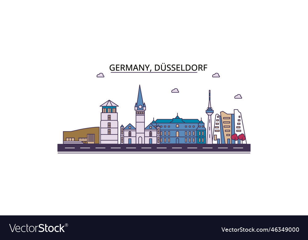 Germany dusseldorf tourism landmarks city