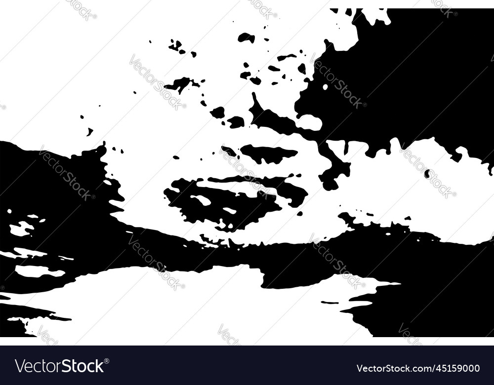 Rustic splash texture abstract background vector image Rustic splash texture abstract background