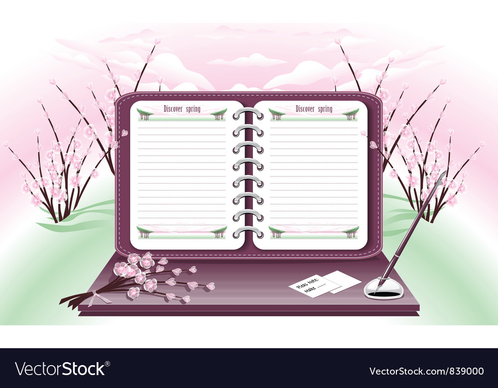 Spring notebook