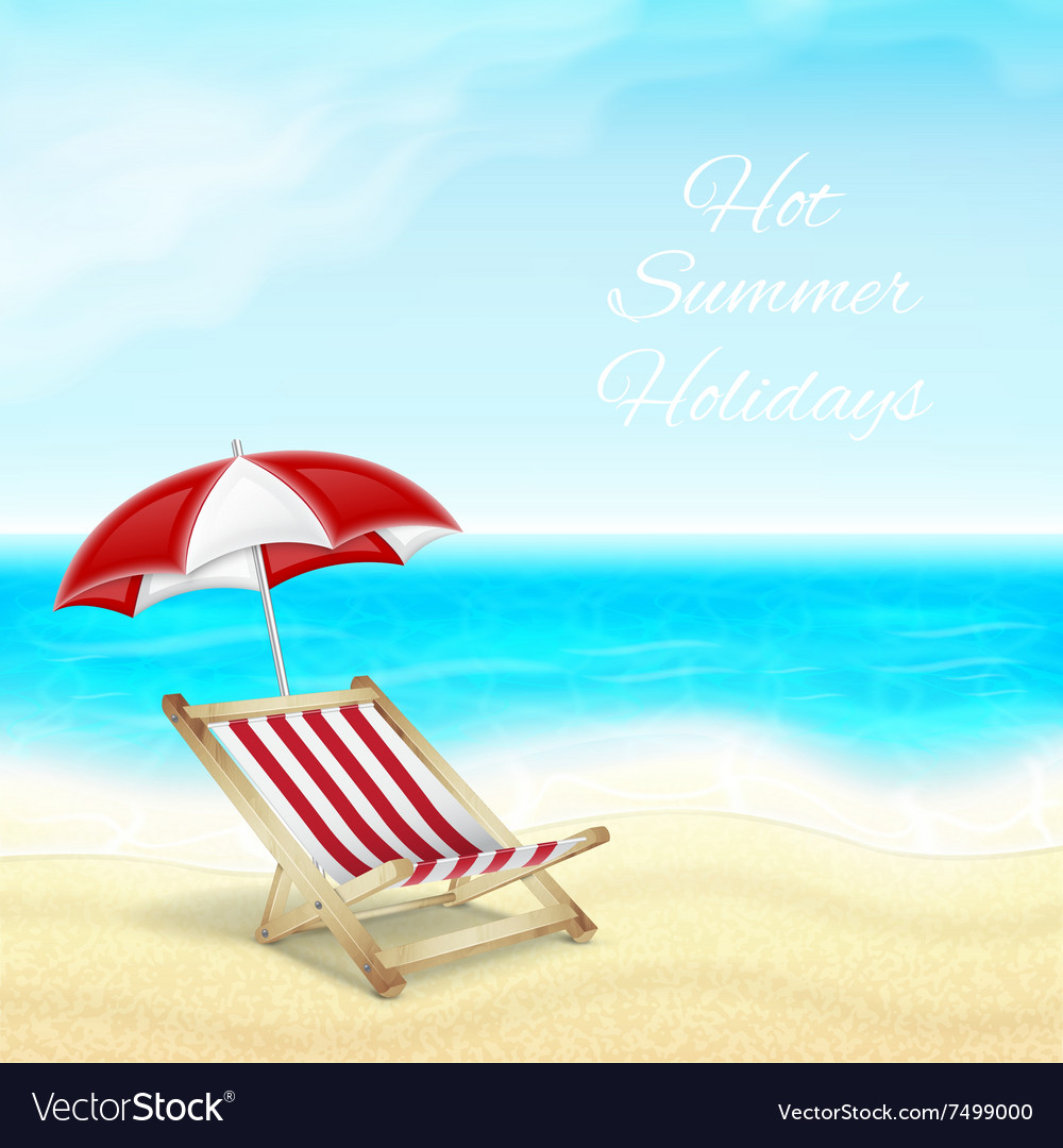 Summer vacation Royalty Free Vector Image - VectorStock