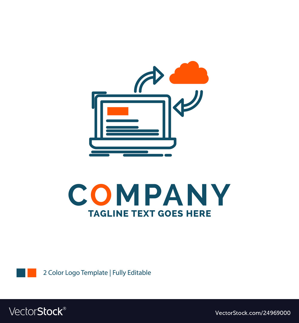 Sync processing data dashboard arrows logo design vector image Sync processing data dashboard arrows logo design